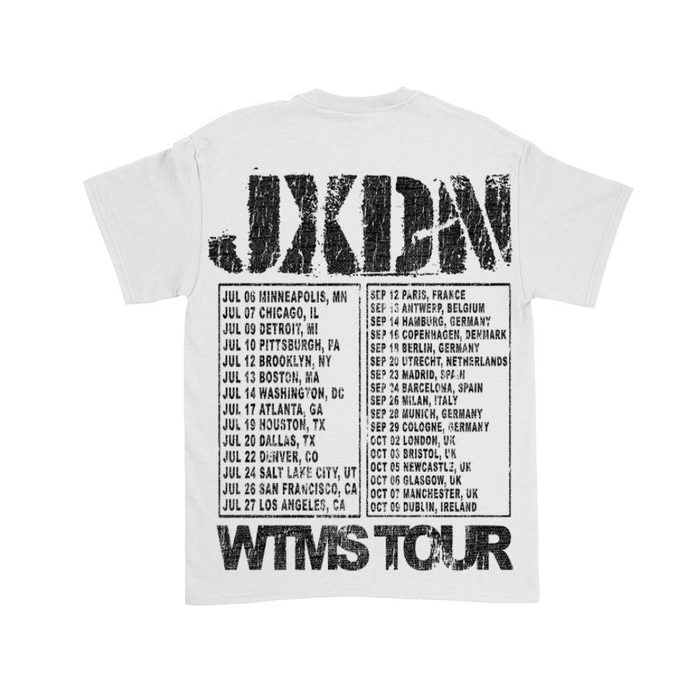 When The Music Stops Tour Tee